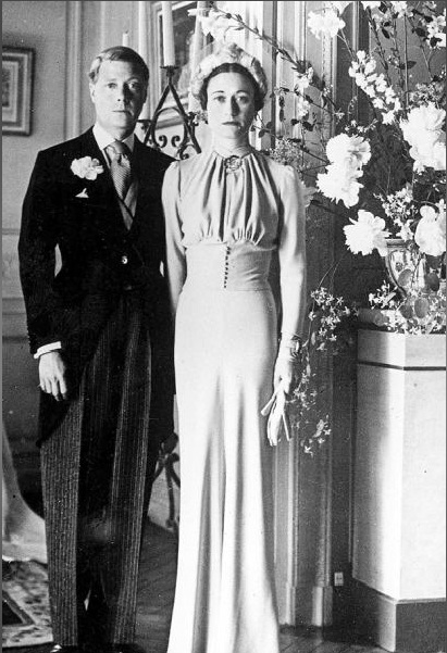 Wallis Simpson and Prince Edward 1937 estilotendances Royal Wedding Dresses