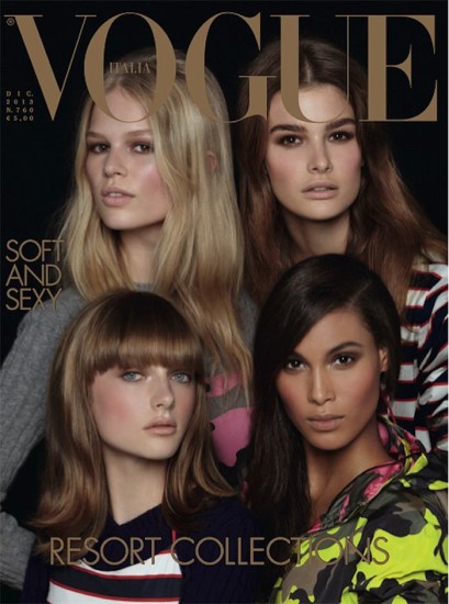 Vogue December Covers Italia