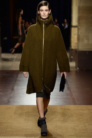Hermes Fall 2014 RTW Oversized Coat