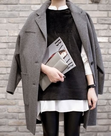 Streetstyle- oversized coat