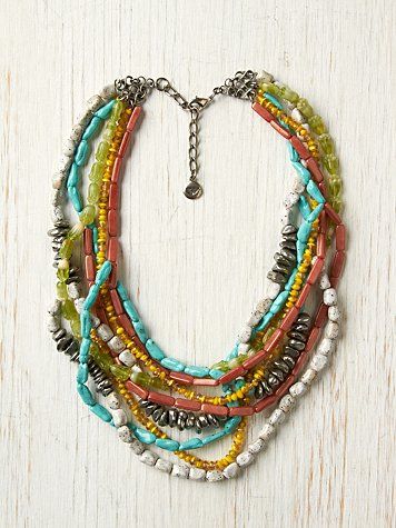 Multiple Strand Necklace