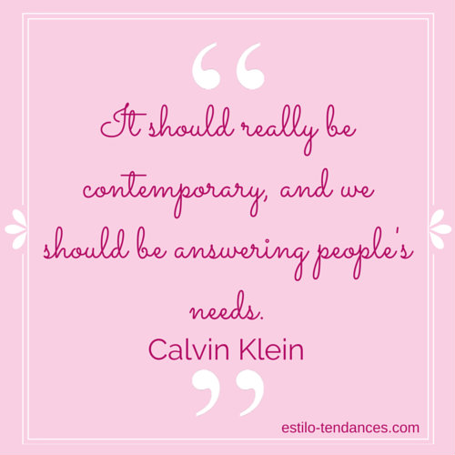 Famous Fashion Quotes by Calvin Klein-2