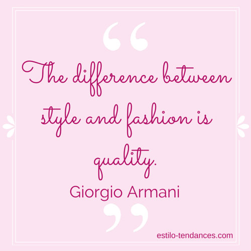 Famous Fashion Quotes by Giorgio Armani