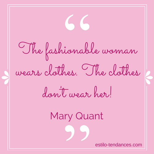 Famous Fashion Quotes by Mary Quant