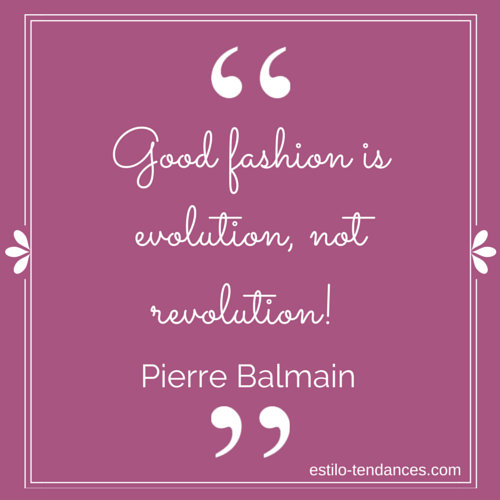 Famous Fashion Quotes by Pierre Balmain