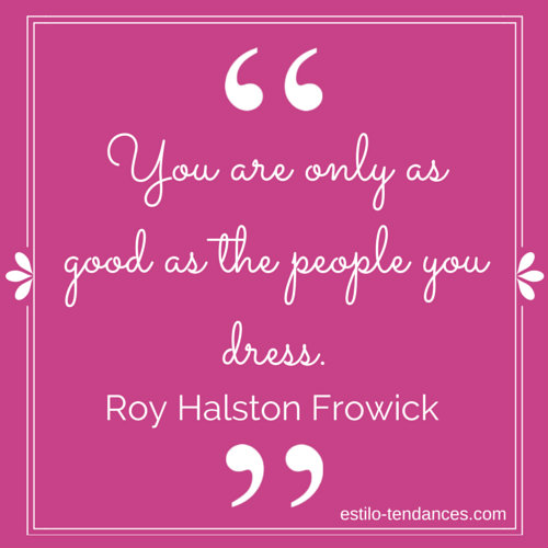 Famous Fashion Quotes by Roy Halston