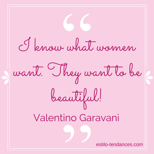 Famous Fashion Quotes by Valentino