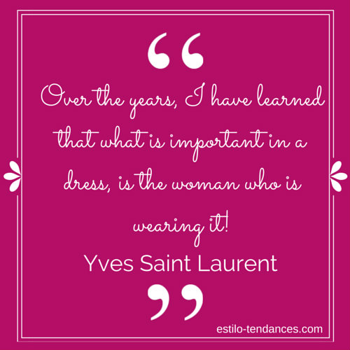 Famous Fashion Quotes by Yves Saint Laurent