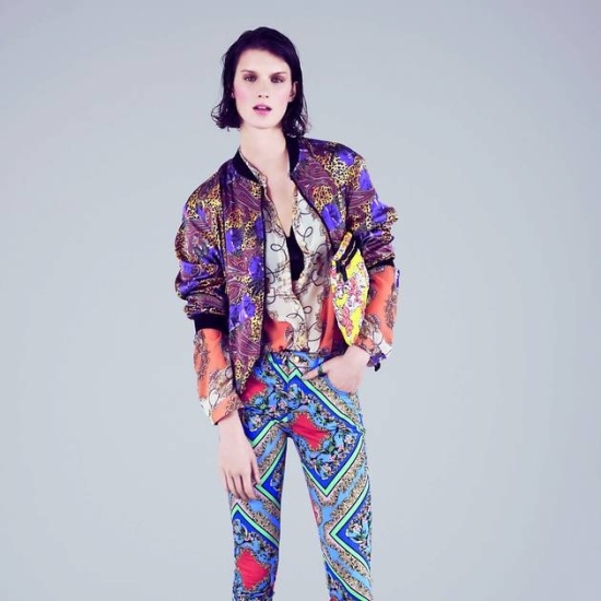 printed trousers