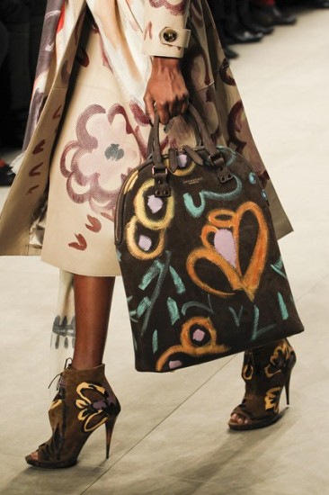 Burberry Prorsum AW 2014 influnced by arts