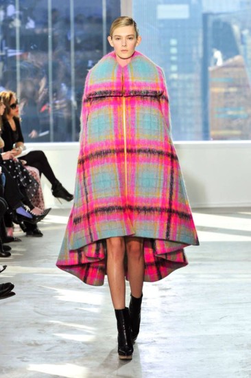 Plaid coat NT Fashion Week