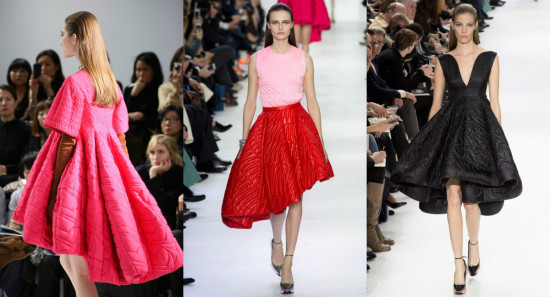 Volumes- Christian Dior fall 2014 collection- RTW