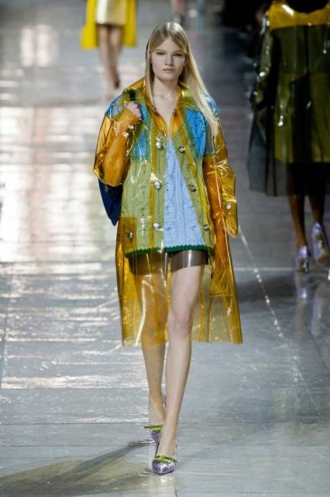Miu Miu Fall 2014 RTW Raincoat