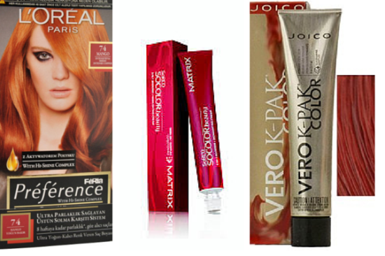 Red Hair Dyes