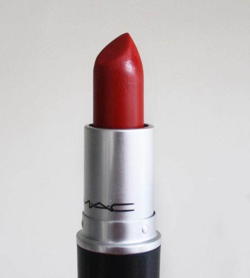 M.A.C. Lipstick in Russian Red