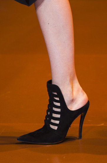 Versace Fall 2014 - Cut-ot Booties
