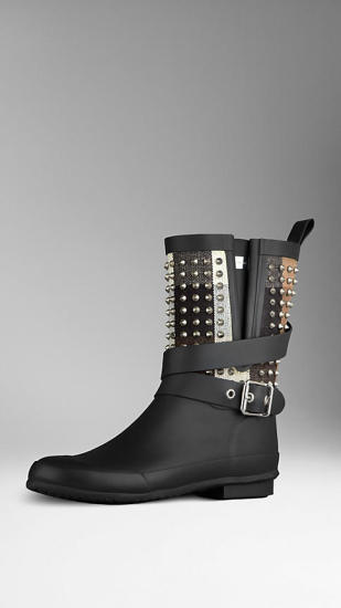 Burberry Fall 2014 - Embellished Rain boots
