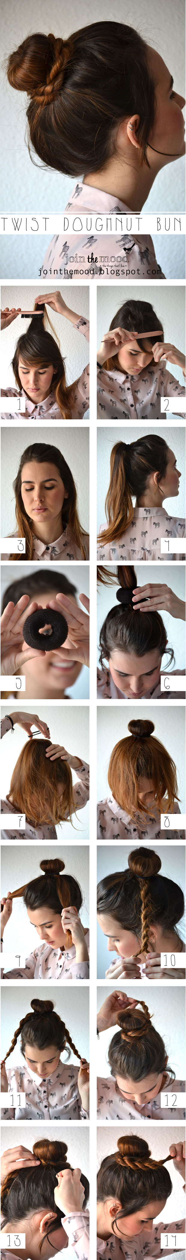 Get Messy: 5 Buns To Try Right Away