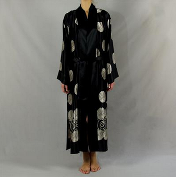 lorettacaponi- Kimono In Seta Stampata