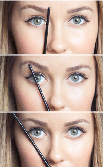 Found on: How To Shape Your Eyebrows According To Your Face Shape