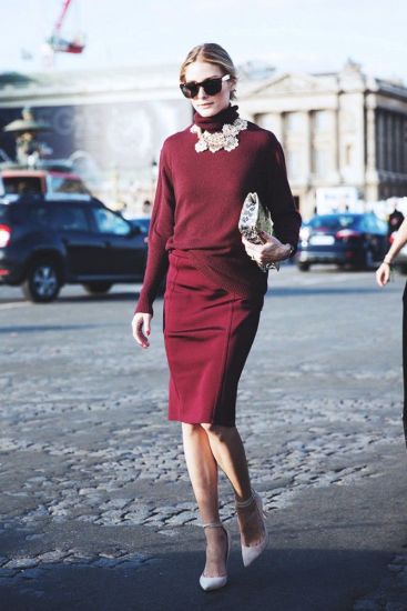 olivia palermo marsala