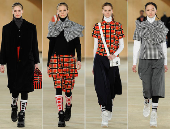 Marc Jacobs tartan New York Fashion Week