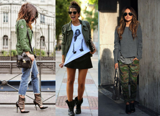 Women Most Wearable Trend: Military Green