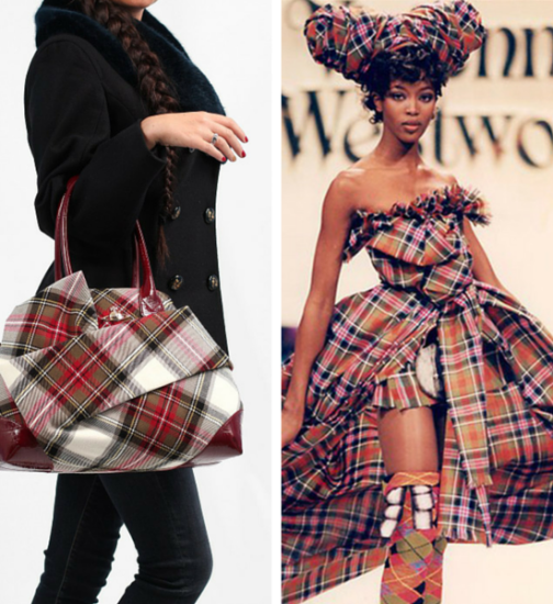 ivienne Westwood bag and dress