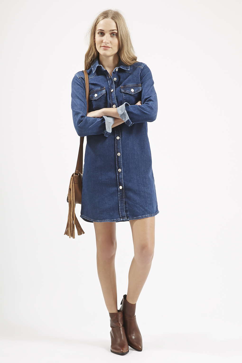 Denim Trend How To Wear Denim Dress