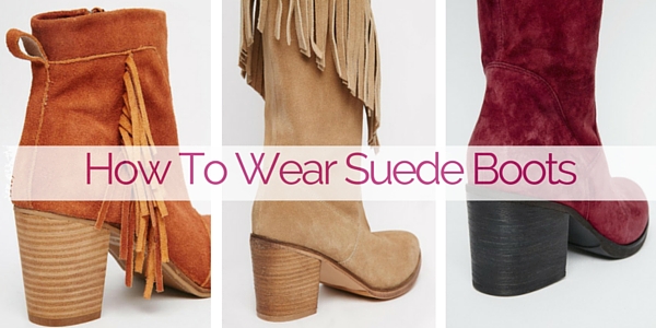 how to wear suede booties