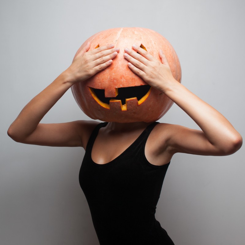 pumpkin face mask