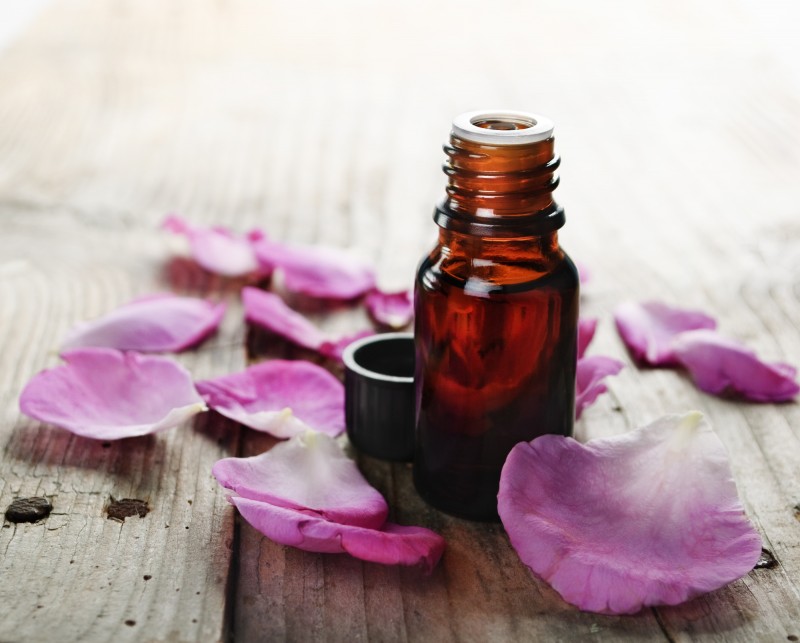 essential rose oil benefits