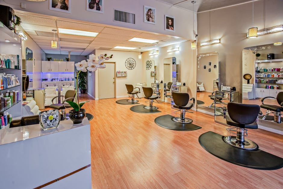 Interior of a Hair Salon